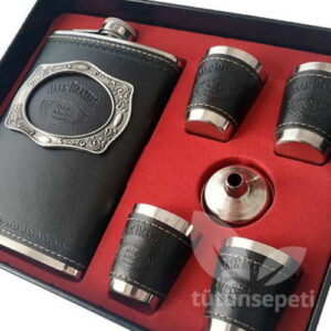 Jack Daniels Matara Shot Bardağı Aksesuar Seti