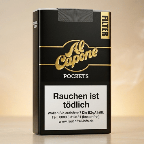 Al Capone Filter Pocket Sigarillo - Tatlı Tütün