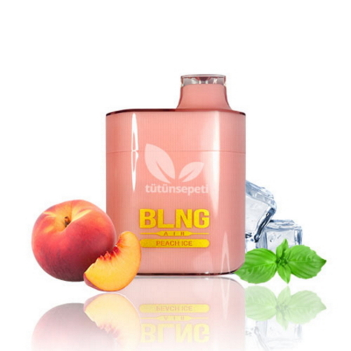 BLNG Air 6000 Peach ice Puff - Şeftali ve Mentol