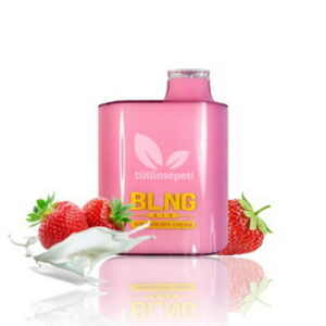 BLNG Air 6000 Strawberry Cream Puff - Kremalı çilek