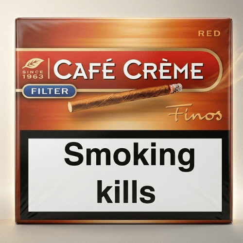 Cafe Creme Finos Red Filter sigarillo - 10's