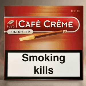 Cafe Creme Red Filter sigarillo - 10's