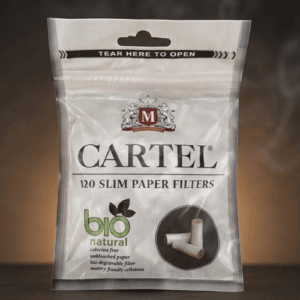 Cartel Slim sigara sarma filtresi - Organik - 120 adet