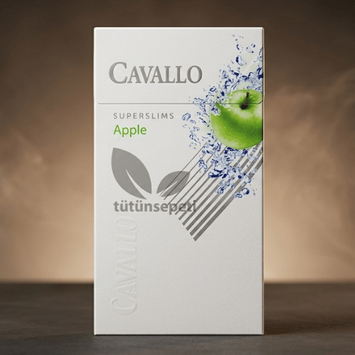 Cavallo Apple Superslim sigara - Elma aromalı