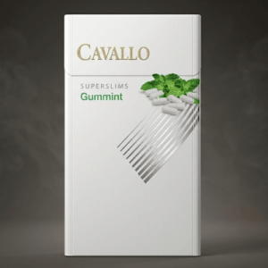 Cavallo Gummint Superslim sigara - Naneli sakız aromalı