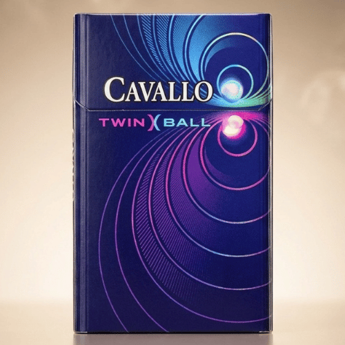 Cavallo Twin Ball ithal sigara - Mentol ve Böğürtlen