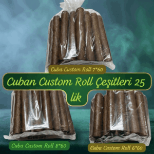 Cuban Custom Roll Çeşitleri 25's - Küba El Sarımı Purolar