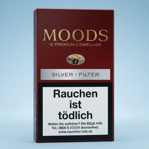 Dannemann Moods Silver Filter sigarillo - 12's Satın Al