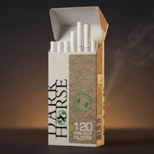 Dark Horse Extra Slim Organik sigara sarma filtresi - 5.7mm