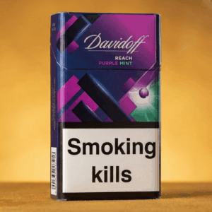 Davidoff Reach Purple Mint - Böğürtlen Ve Nane Aromalı