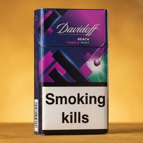 Davidoff Reach Purple Mint - Böğürtlen Ve Nane Aromalı