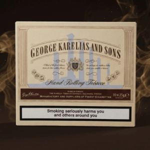 George Karelias And Sons Light Tütün - 1 Box Karton - 25gr - ORİJİNAL FREESHOP