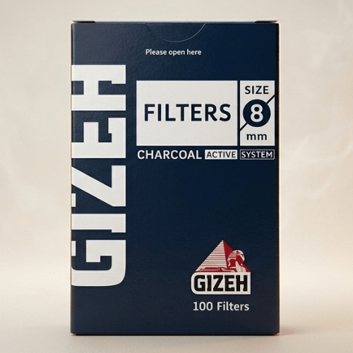 Gizeh Pop-Up Kalın 8mm Kömürlü Filtre