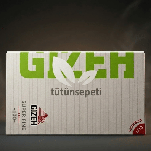 Gizeh Super Fine Double sarma kağıdı Yeşil - 20'li Box
