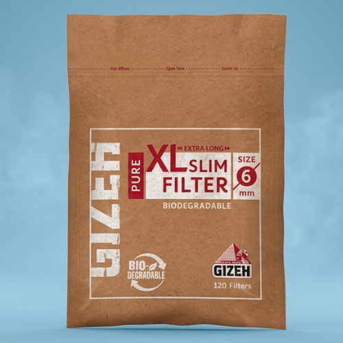 Gizeh XL Slim Organik Poşet Sigara Sarma Filtresi