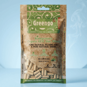 Greengo XL Uzun Slim Organik Poşet Sigara Sarma Filtresi