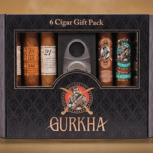 Gurkha 6 Cigar Holiday Gift Pack