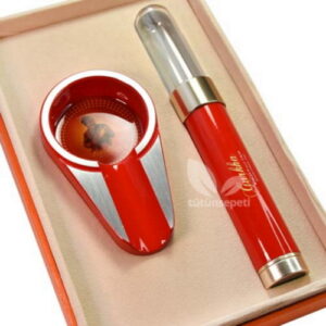 Gurkha Tüp Humidor ve Küllük seti