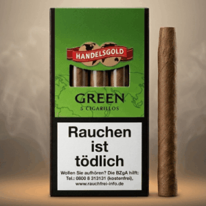 Handelsgold Green Apple Sigarillo - Yeşil Elma Aromalı
