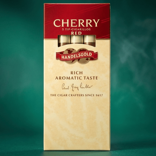 Handelsgold Red Cherry Sigarillo Ağızlıklı - Vişne Aromalı