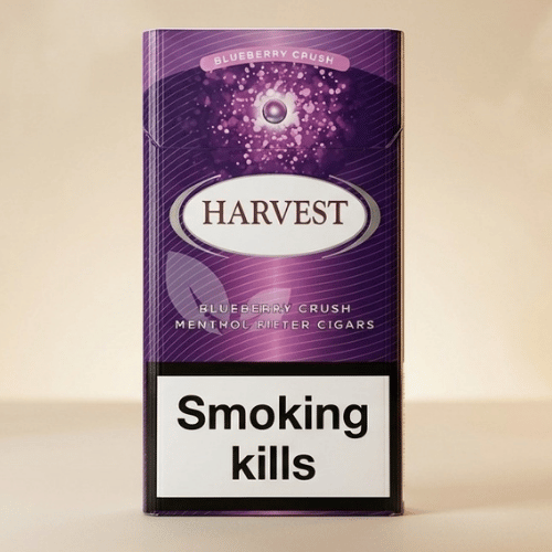 Harvest Blueberry Crush Superslim sigara - Yabanmersini aromalı
