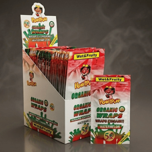 Honeypuff Organic Wraps Karpuz aromalı sarma kağıdı