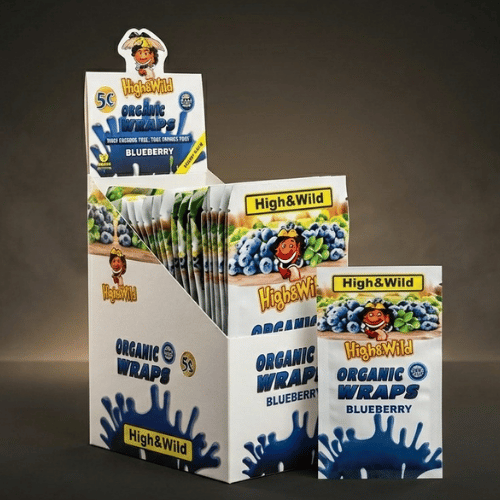 Honeypuff Organic Wraps Yabanmersini aromalı sarma kağıdı