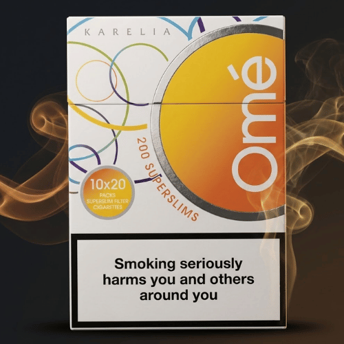 Karelia Ome Superslims Yellow - 1 Karton ORİJİNAL FREESHOP