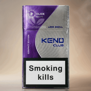 Keno Club Grape Click Slender sigara - Siyah Üzüm aromalı