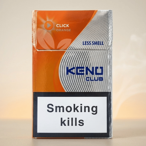 Keno Club Orange Click ithal sigara - Portakal aromalı