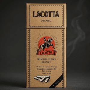 Lacotta Organik sigara sarma filtresi - 6mm