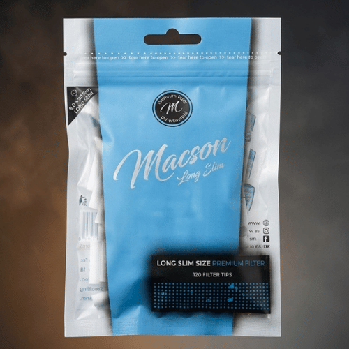 Macson Long Slim sarma filtresi - 6mm
