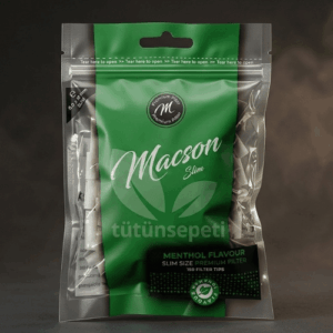 Macson Mentollü Sarma Filtresi - 6mm