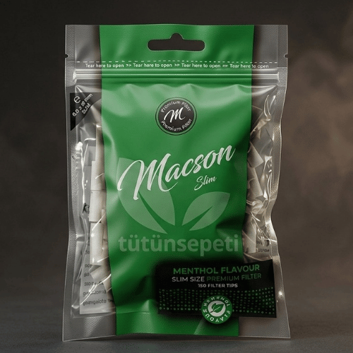 Macson Mentollü Sarma Filtresi - 6mm