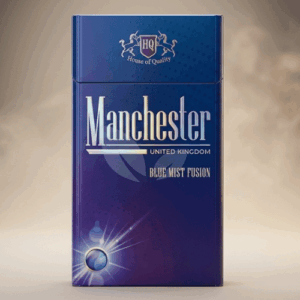 Manchester Blue Mist Fusion sigara - Yabanmersini ve Nane