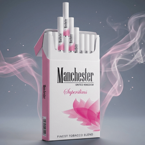 Manchester Pink Super Slim Sigara