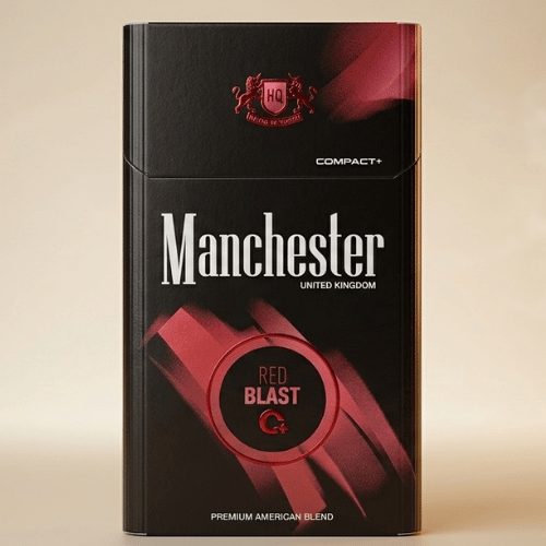 Manchester Queen Compact Red Blast Sigara