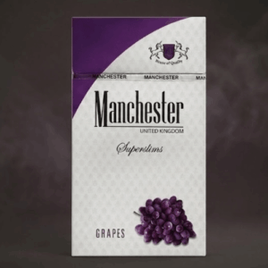 Manchester Superslims Grape sigara- Üzüm aromalı