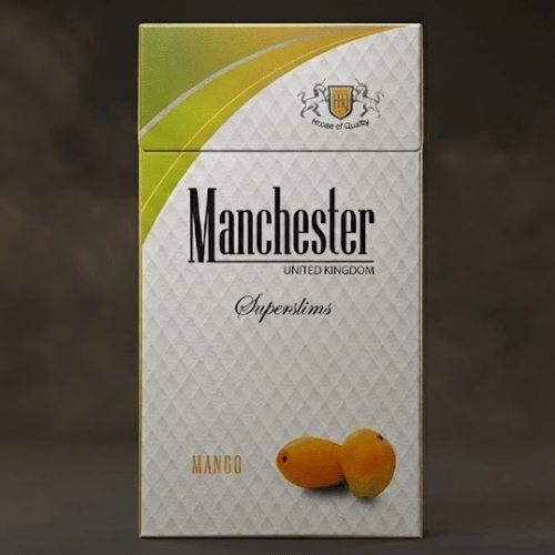 Manchester Superslims Mango sigara - Mango aromalı
