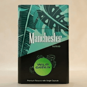 Manchester Wild Green Nano Superslim - Mentol aromalı