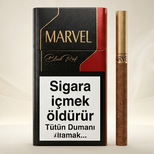 Marvel Black Red Sweeet Cherry Sigara Satın Al Kiraz Aromalı
