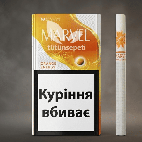 Marvel Compact Orange Energy Click Sigara