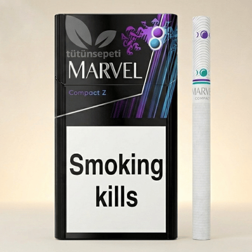 Marvel Compact Z sigara - Meyve ve Yeşil Limon aromalı