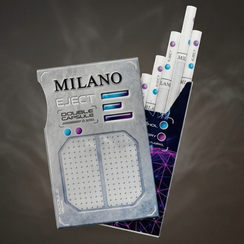 Milano Eject Double Click sigara - Mentol ve Böğürtlen