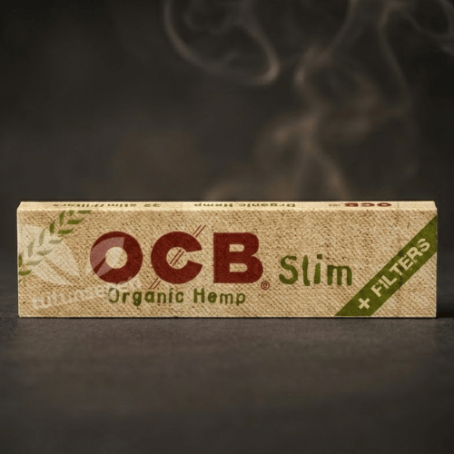 OCB Organic Hemp Slim Uzun Sigara Kağıdı - Zıvanalı