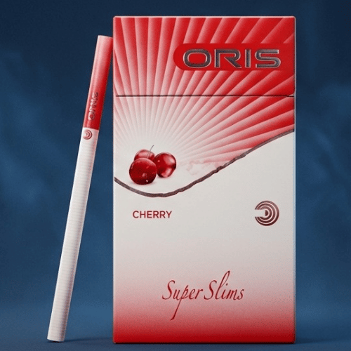 Oris Cherry Superslims Sigara - Kiraz Aromalı