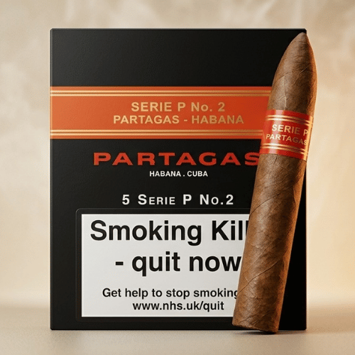 Partagas 5 Serie P No.2 Puro - 5's Gift Pack DOMİNİC
