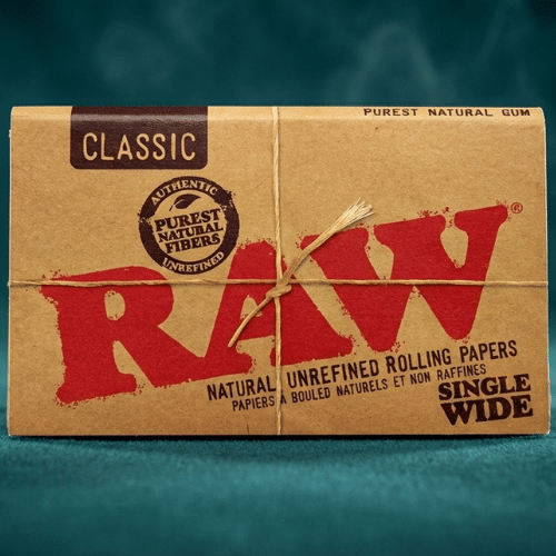 RAW Classic Single Wide Çiftli Sarma Kağıdı