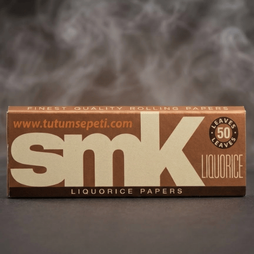 SMK Liquorice Likör Aromalı sigara sarma kağıdı - Tekli