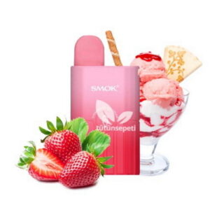 Smok ETO Bar Strawberry Ice Cream Puff - 8000 çekim